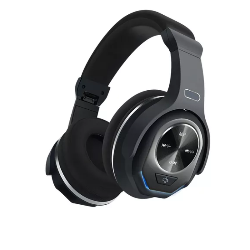 Fone De Ouvido Bluetooth Com Função Alto Falante Fon6689 Cor Preto