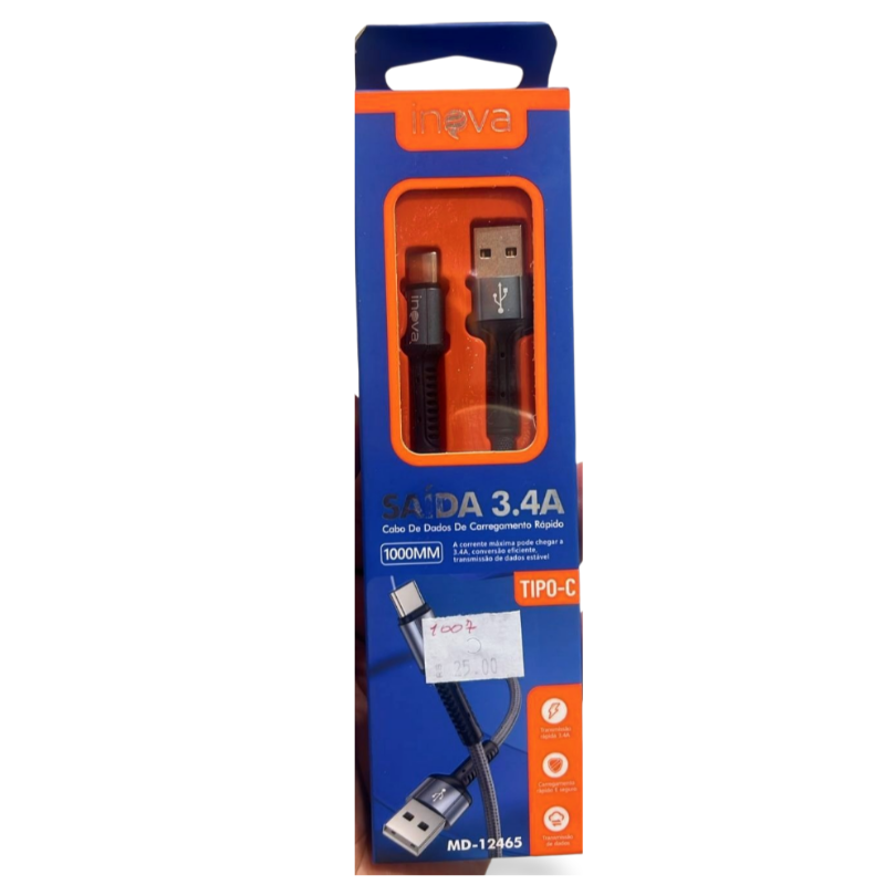 Cabo Inova Tipo-C 3.4A